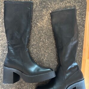 Madden girl Black Women's Platform Boots